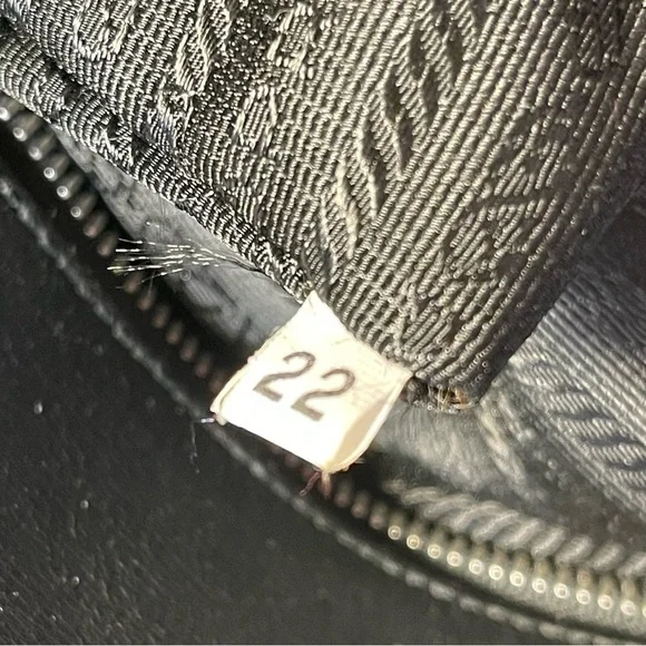 PRADA Nylon Leather Trimmed Tessuto Shouder Bag - Picture 10 of 16